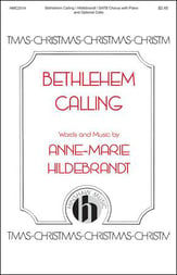 Bethlehem Calling SATB choral sheet music cover